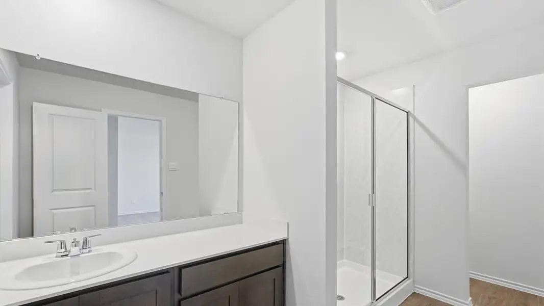 Furnished interior view inside a new home in Arbor Trails South, Princeton (Image 4).