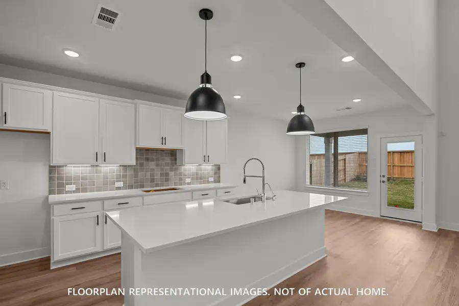 Furnished interior view inside a new home in The Oaks on 6th Street, Magnolia (Image 6). Furnished interior view inside a new home in The Oaks on 6th Street, Magnolia (Image 6).