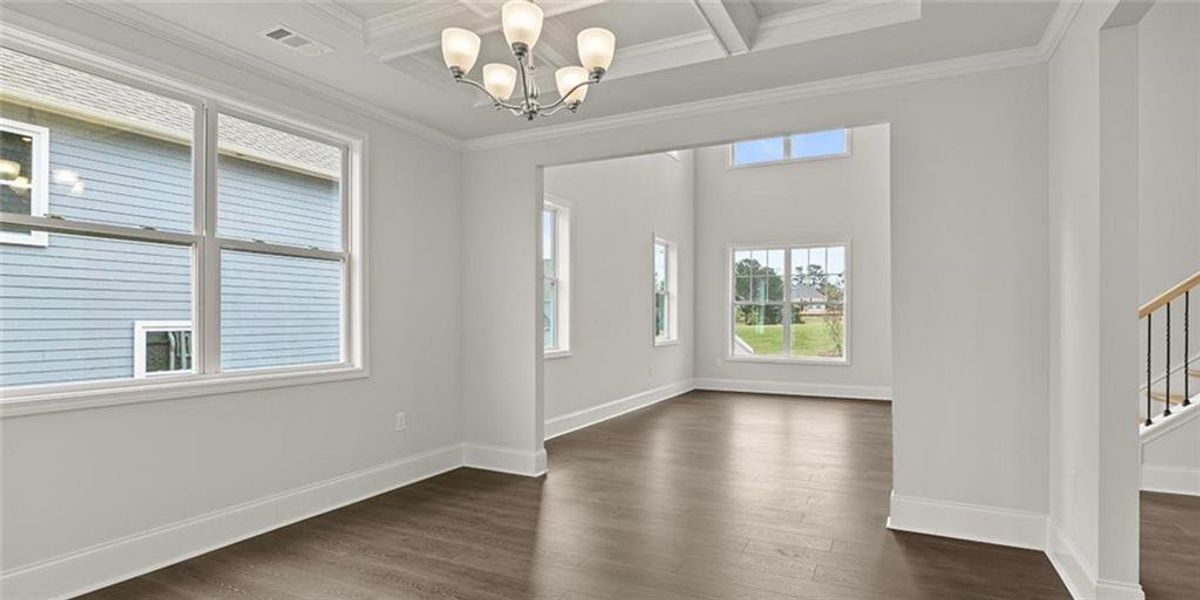 Spacious, unfurnished interior of a new home in , Cumming (Image 58).