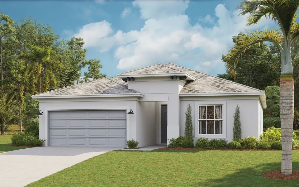 Representative exterior photo of a completed home built from the Alpine by Cardel Homes in Southwind, Plant City, FL (Image 1). Representative exterior photo of a completed home built from the Alpine by Cardel Homes in Southwind, Plant City, FL (Image 1).