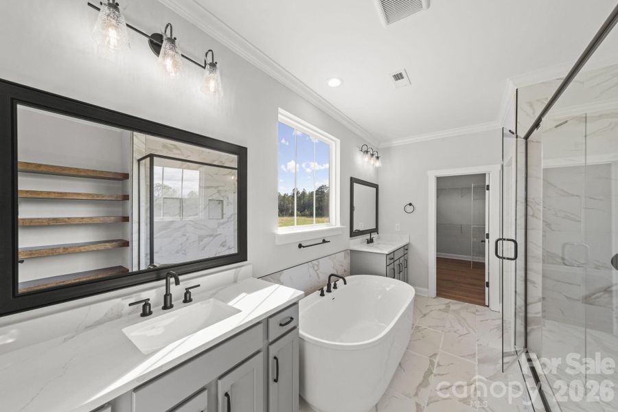 Furnished interior view inside a new home in , Lancaster (Image 15).