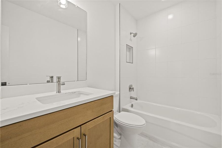 Furnished interior view inside a new home in Alante, St. Petersburg (Image 11).