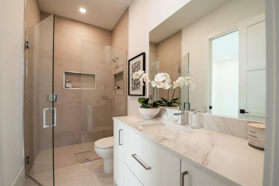 Furnished interior view inside a new home in Symphony at Jupiter, Jupiter (Image 15).