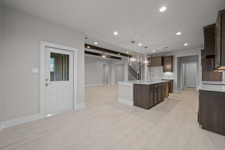 Furnished interior view inside a new home in Briarwood Crossing, Rosenberg (Image 7).
