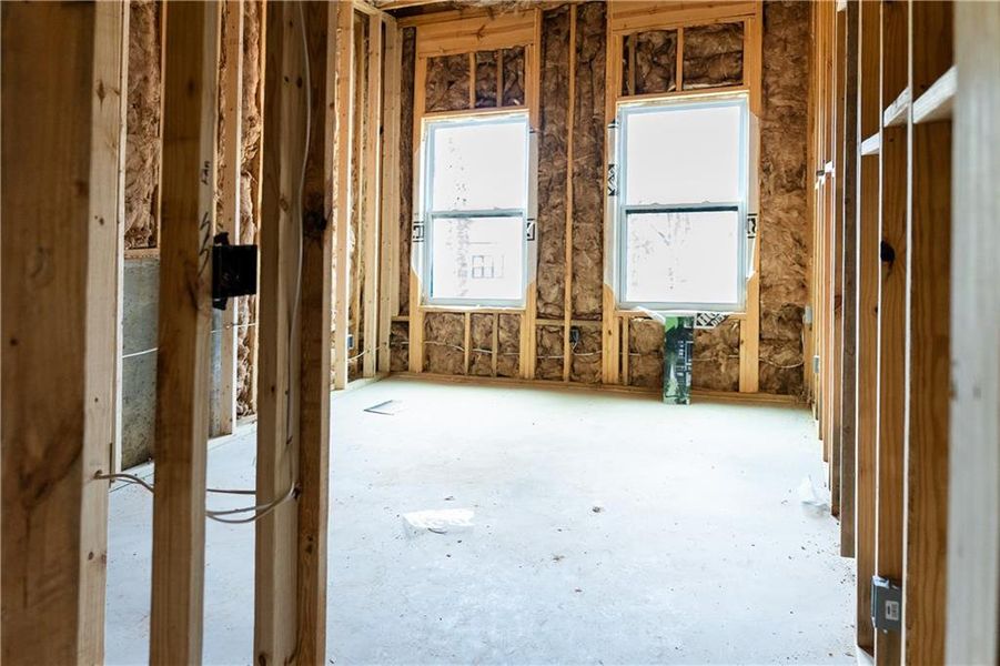 In-progress construction of a new home in , Atlanta, GA (Image 89).