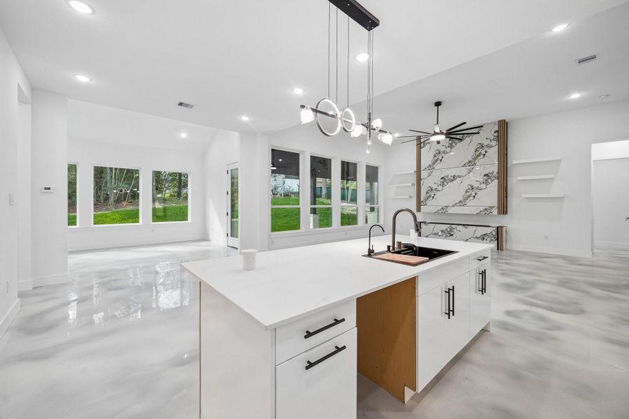 Furnished interior view inside a new home in , Huntsville (Image 12).
