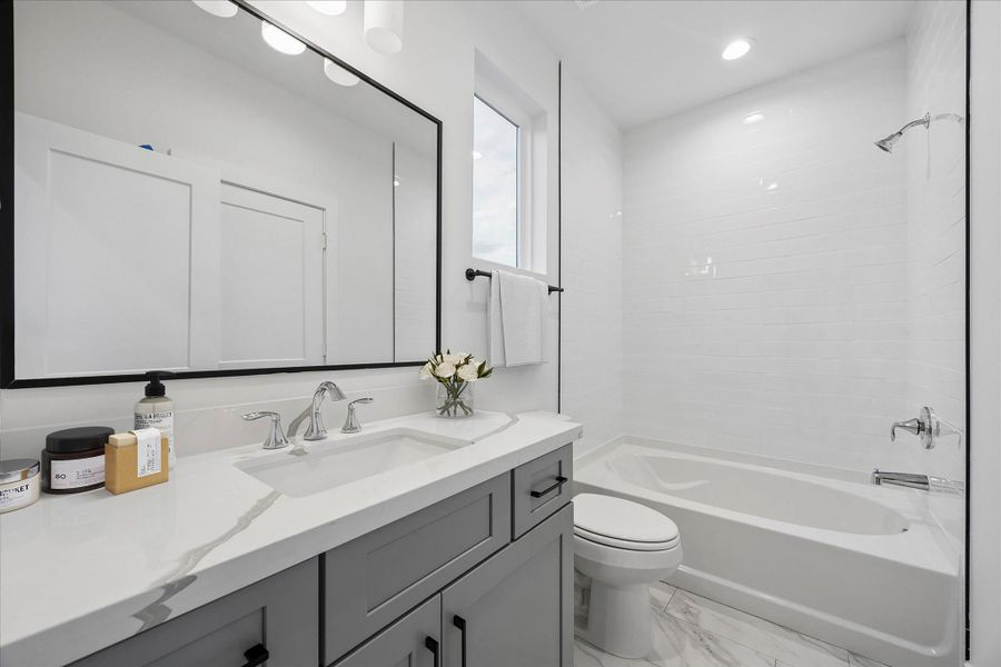 Furnished interior view inside a new home in , Houston (Image 14).