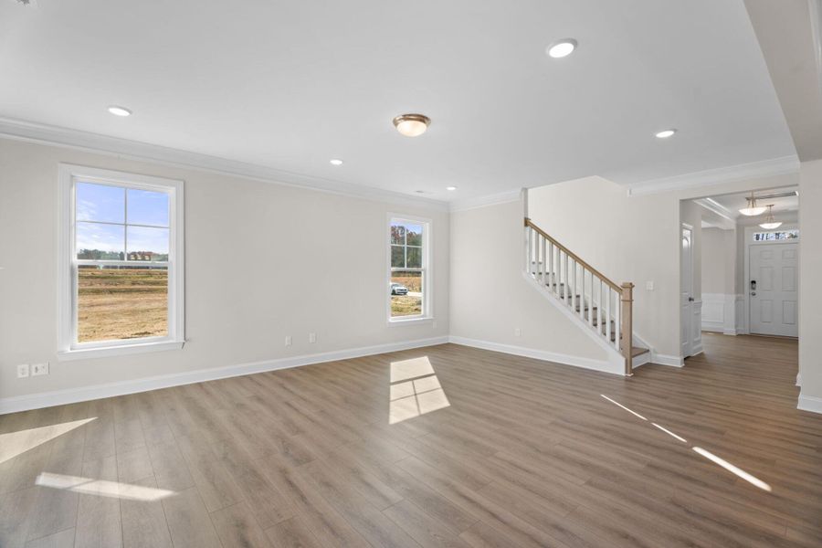 Spacious, unfurnished interior of a new home in Monterra, Kernersville (Image 24). Spacious, unfurnished interior of a new home in Monterra, Kernersville (Image 24).