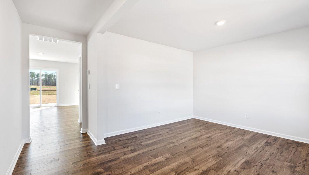 Representative unfurnished interior of a home built from the PENWELL by D.R. Horton in Baxter Village, Boiling Springs (Image 16).