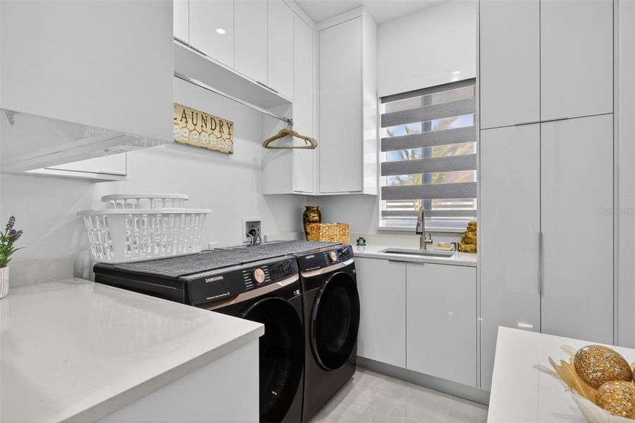 Furnished interior view inside a new home in , Cape Coral (Image 38).