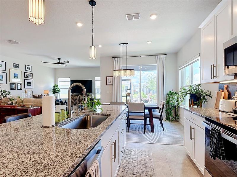 Furnished interior view inside a new home in , St. Cloud (Image 18).