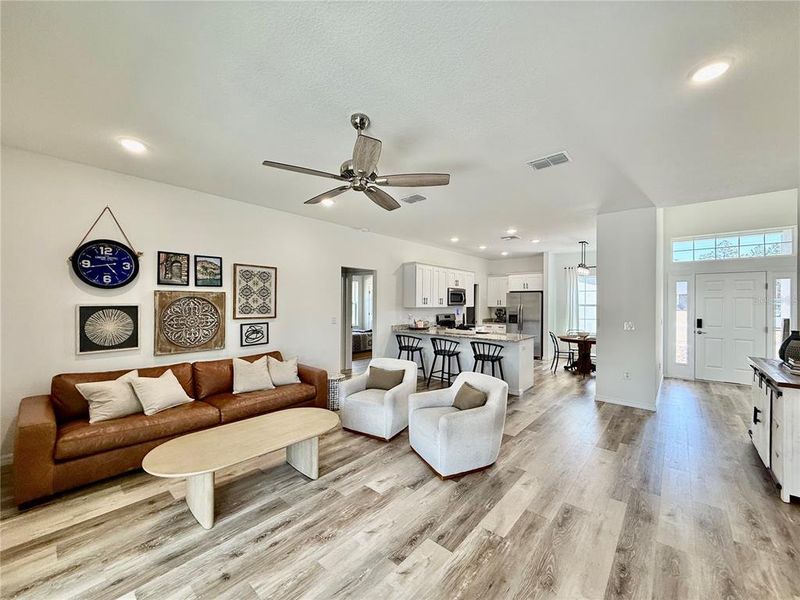 Furnished interior view inside a new home in , Eustis (Image 6).