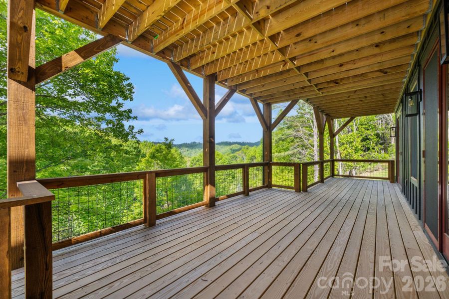 Exterior details and patio area of a home in , Banner Elk (Image 26).