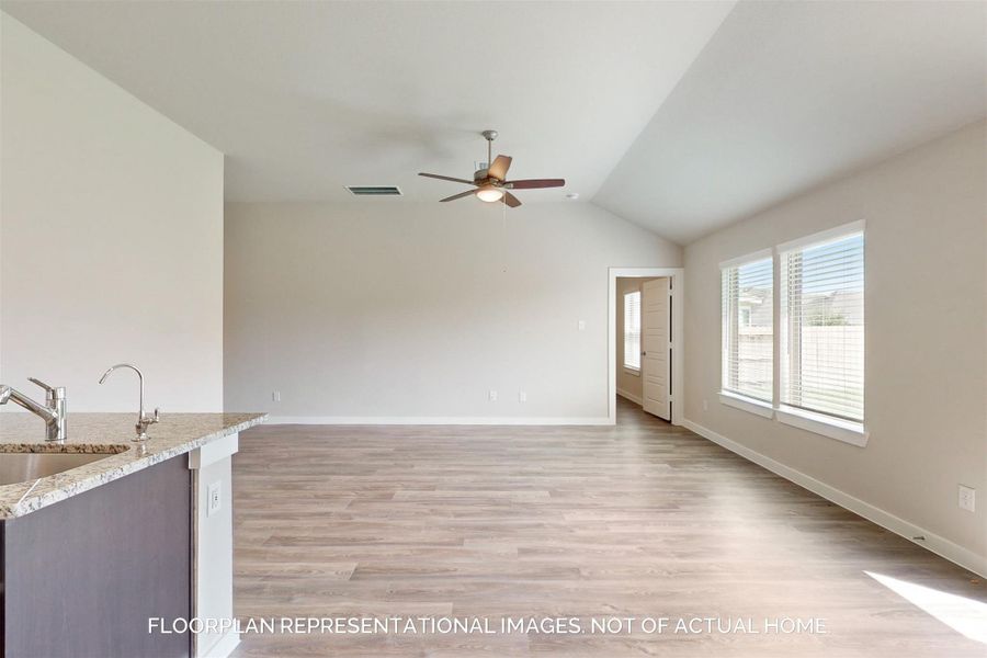 Spacious, unfurnished interior of a new home in Ambrose, La Marque (Image 5). Spacious, unfurnished interior of a new home in Ambrose, La Marque (Image 5).
