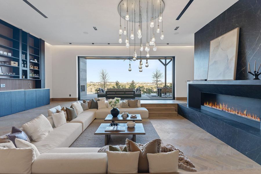 Furnished interior view inside a new home in , Austin (Image 10). Furnished interior view inside a new home in , Austin (Image 10).