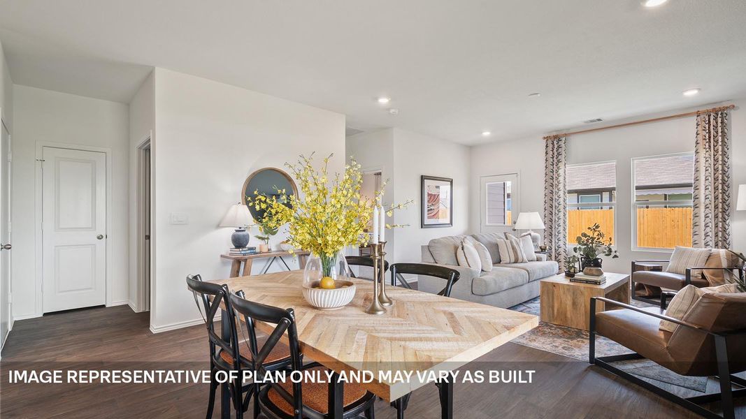 Furnished interior view inside a new home in Talavera, Kyle (Image 10).