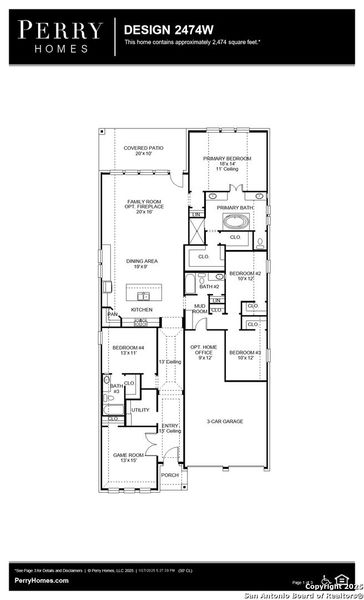 2D floor plan layout of this home in Arcadia Ridge 50', San Antonio, TX (Image 5). 2D floor plan layout of this home in Arcadia Ridge 50', San Antonio, TX (Image 5).
