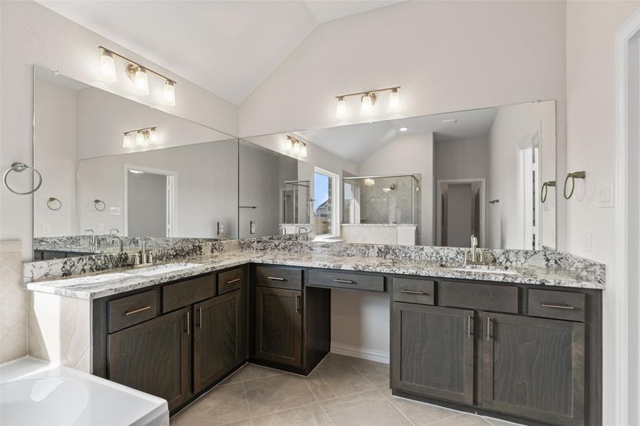 Furnished interior view inside a new home in Oakwood Estates, Waller (Image 12).