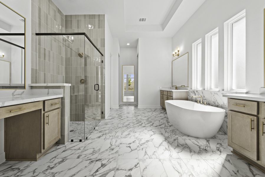 Representative furnished interior of a home built from the The Leona by Westin Homes in ARTAVIA® - 65' Art Collection, Conroe (Image 4).