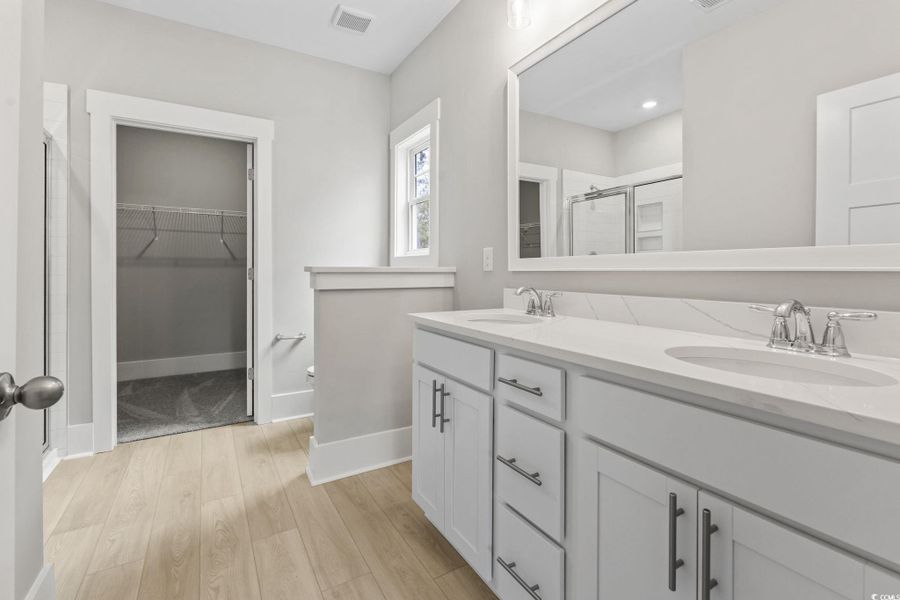 Furnished interior view inside a new home in White Oak Estates, Conway (Image 3).