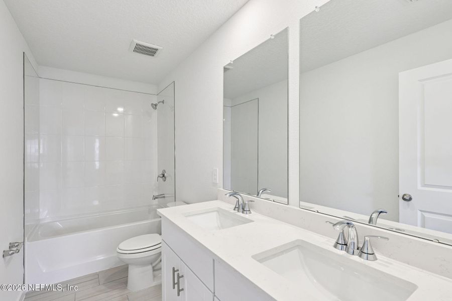 Furnished interior view inside a new home in Kings Preserve, Jacksonville (Image 8).