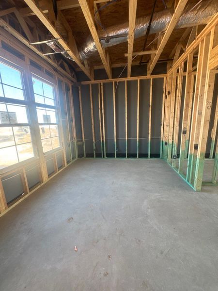 In-progress construction of a new home in Cedar Ridge Estates, Anna, TX (Image 6).