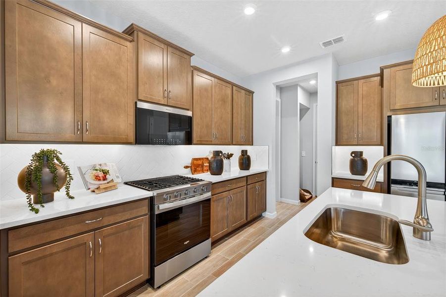 Furnished interior view inside a new home in Crosswind Ranch, Parrish (Image 11).