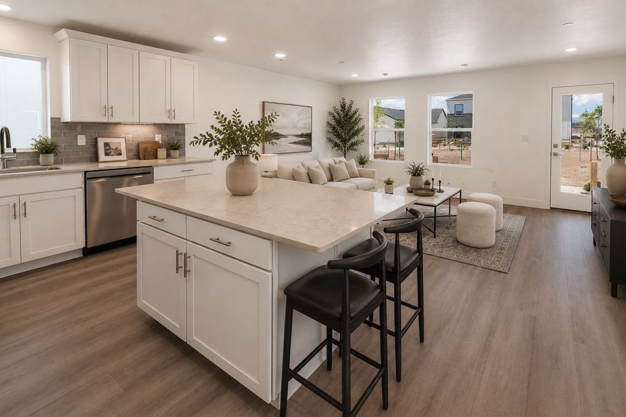 Furnished interior view inside a new home in Bloom, Fort Collins (Image 9).