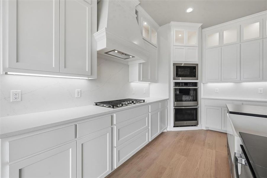 Furnished interior view inside a new home in Aledo Heights - Aledo ISD, Annetta South (Image 10).