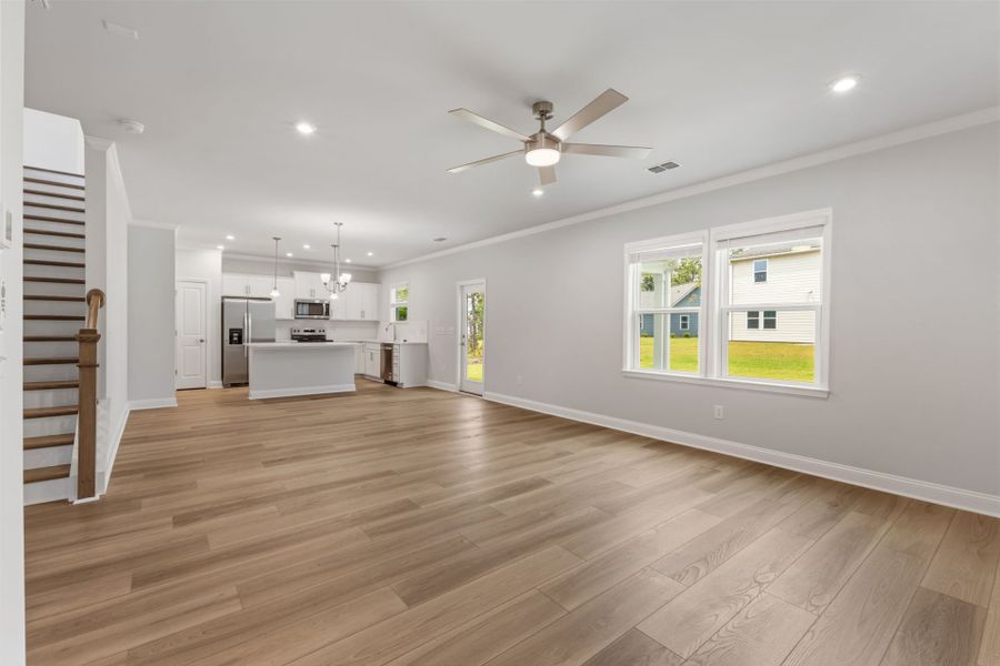 Spacious, unfurnished interior of a new home in Solserra, Shallotte (Image 15).