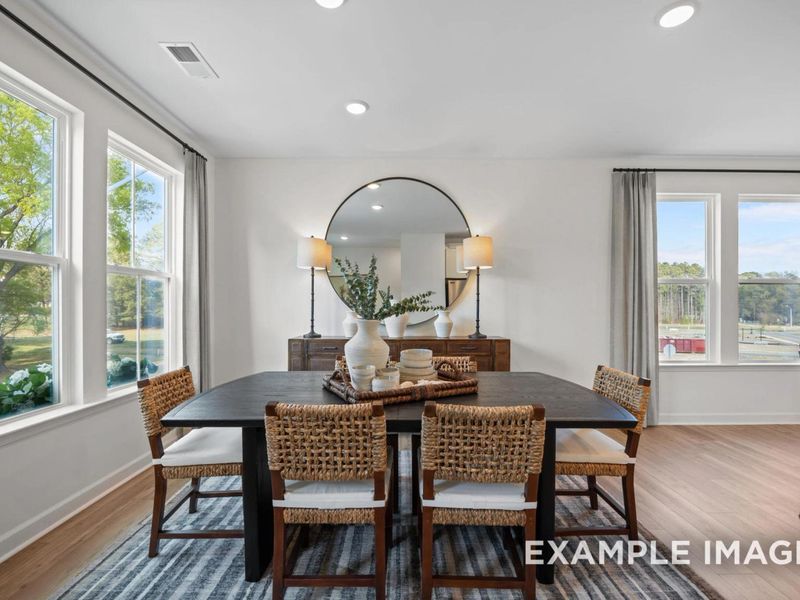 Furnished interior view inside a new home in Camden Park, Knightdale (Image 16).