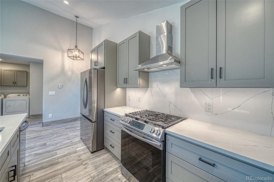 Furnished interior view inside a new home in , Leadville (Image 9).