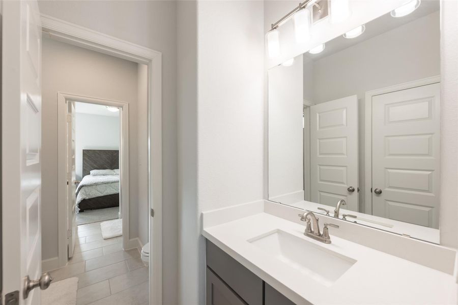 Furnished interior view inside a new home in Elyson 65', Katy (Image 35). Furnished interior view inside a new home in Elyson 65', Katy (Image 35).