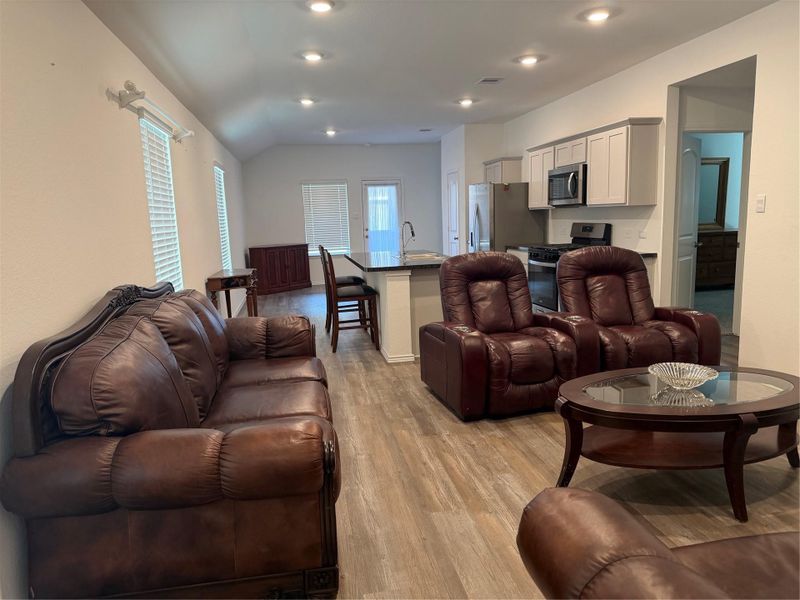 Furnished interior view inside a new home in Breckenridge Forest, Spring (Image 5).