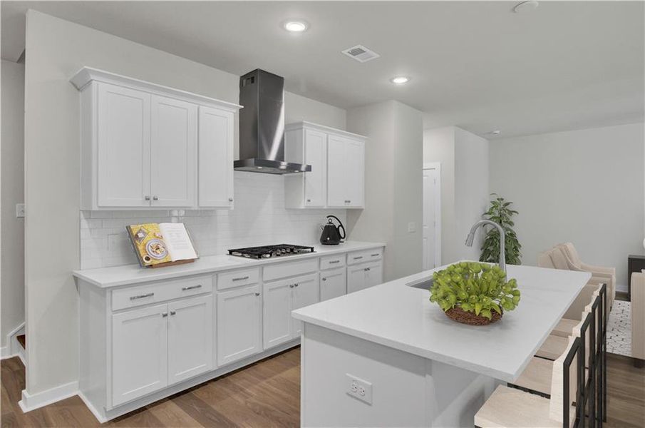 Furnished interior view inside a new home in Annsbury Park, Lilburn (Image 10).