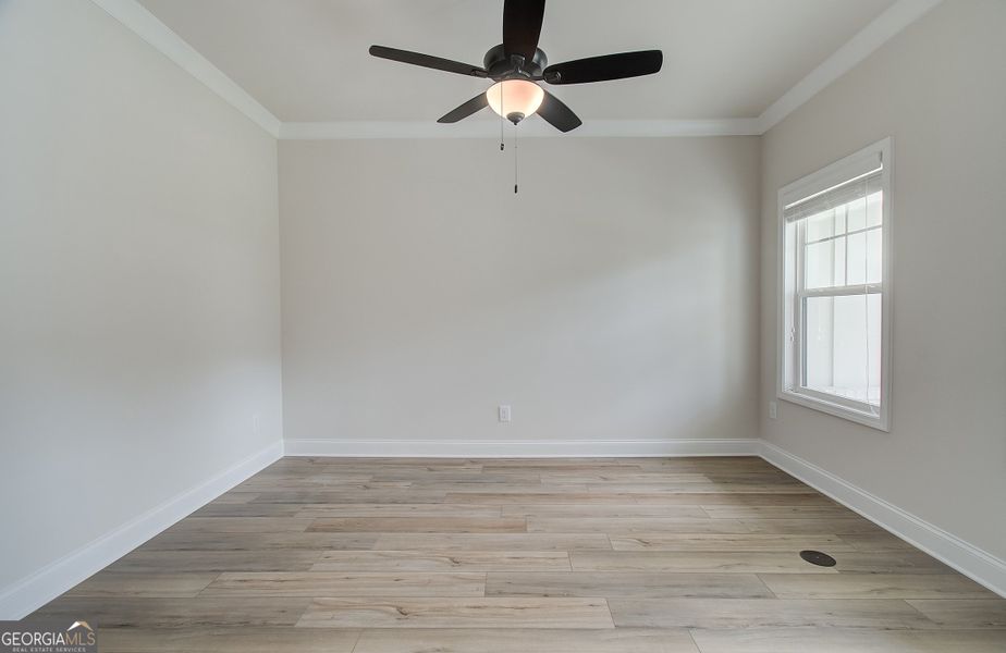 Spacious, unfurnished interior of a new home in Rosewood Lake Preserve, Hoschton (Image 20). Spacious, unfurnished interior of a new home in Rosewood Lake Preserve, Hoschton (Image 20).