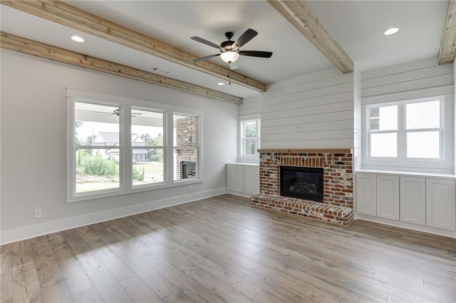 Spacious, unfurnished interior of a new home in , Buford (Image 53).