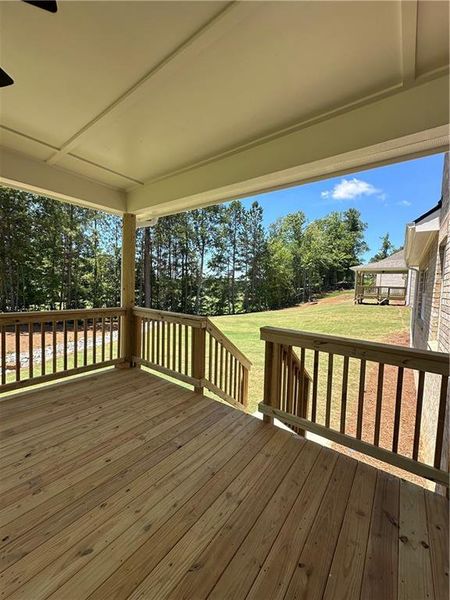 Exterior details and patio area of a home in , Villa Rica (Image 3).