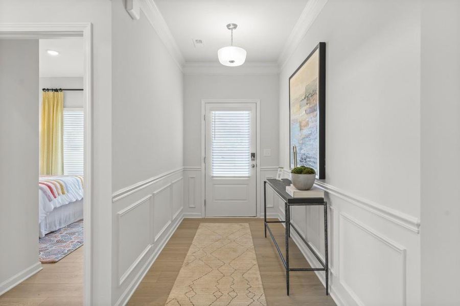 Furnished interior view inside a new home in North Haven, Rome (Image 23).