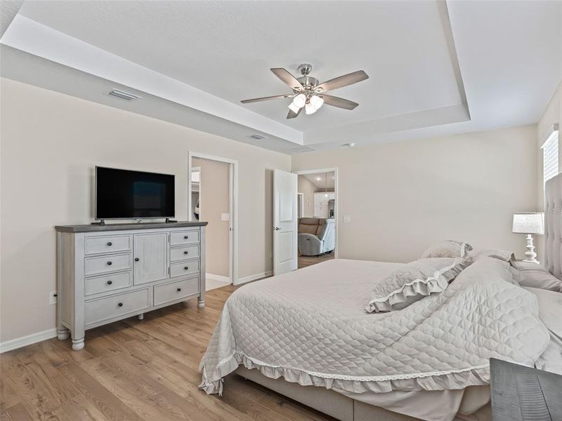 Furnished interior view inside a new home in , The Villages (Image 38).