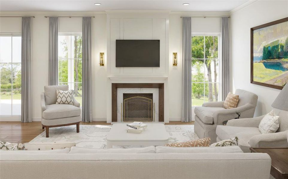 Furnished interior view inside a new home in , University Park (Image 8). Furnished interior view inside a new home in , University Park (Image 8).