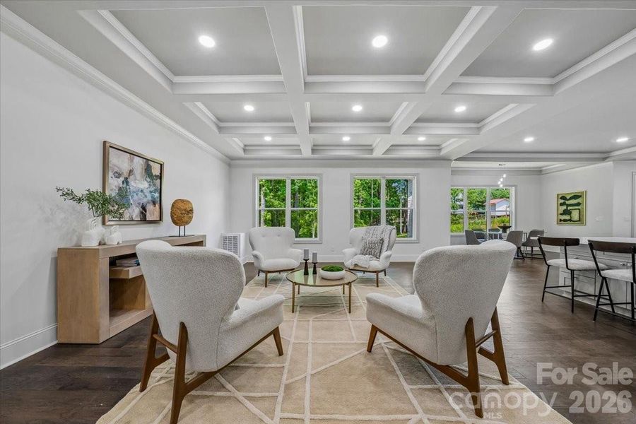 Furnished interior view inside a new home in , Waxhaw (Image 10).