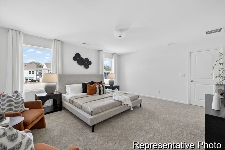 Furnished interior view inside a new home in Nathans Ridge, Lillington (Image 15).