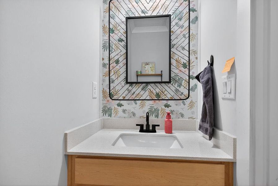 Furnished interior view inside a new home in , Bogart (Image 32).