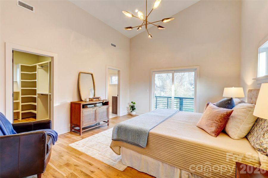 Furnished interior view inside a new home in , Charlotte (Image 31).