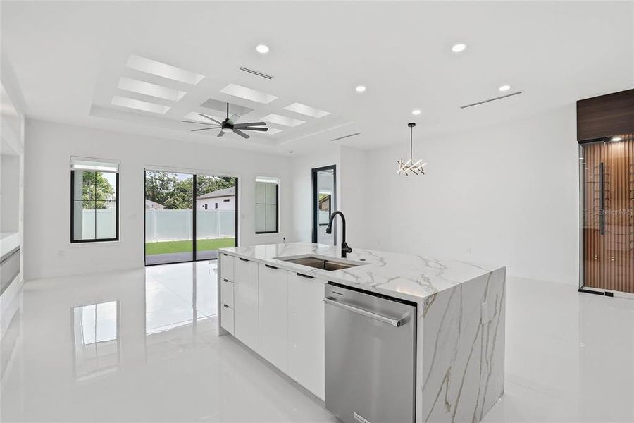 Furnished interior view inside a new home in , Tampa (Image 7).