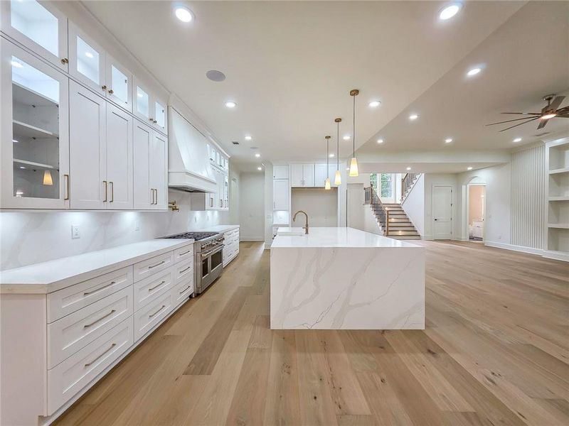 Furnished interior view inside a new home in , Winder (Image 45).