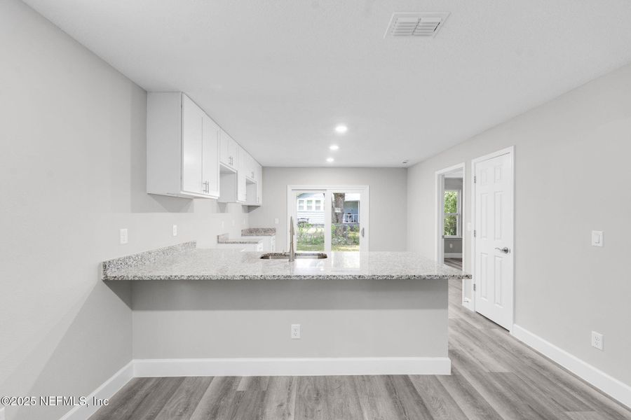 Furnished interior view inside a new home in , Jacksonville (Image 7). Furnished interior view inside a new home in , Jacksonville (Image 7).