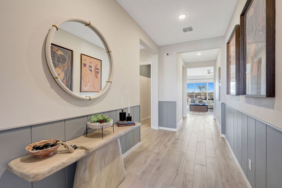 Representative furnished interior of a home built from the Burgundy by Mattamy Homes in White Tank Vistas, Waddell (Image 14).