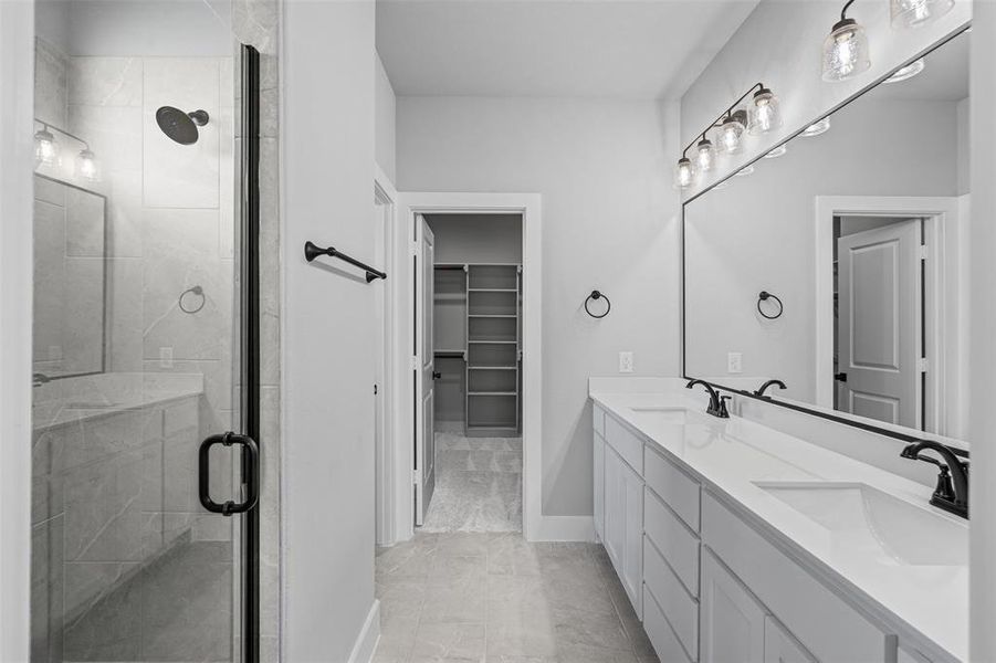 Furnished interior view inside a new home in , Millsap (Image 3).